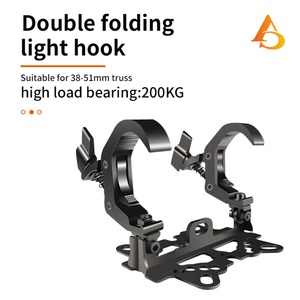 Stage Lighting Truss Double Foldinglight Hook Aluminium Dj Lighting Hook Truss <b>Clamp</b> <b>Light</b> Hook - Product Image 2