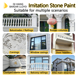 Revestimiento Líquido de Alta Calidad para Paredes Exteriores, Resina Epoxi para Pisos, Color Piedra, Textura de Arena, Pintura para Piedra Lavada con Efecto Mármol - Product Image 4