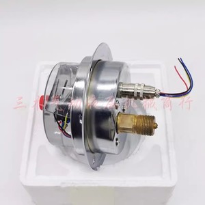 Manomètre de pression à contact électrique à bain d'huile, résistant aux vibrations et à assistance magnétique YNXC-100ZT, 40/60Mpa M20X1.5 - Product Image 1