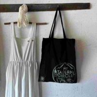 Sac fourre-tout en toile de coton avec bandoulière, design personnalisé, sac de shopping réutilisable pour les voyages, l'école, le bureau, l'usage quotidien, taille personnalisable