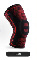 Genouillères de sport en néoprène unisexe pour le basketball, la course en extérieur, antidérapantes, réglables, durables, avec fermeture auto-agrippante, été