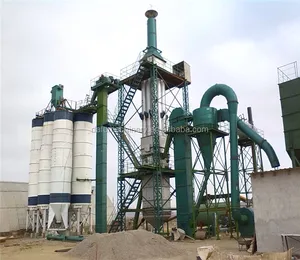 Gypsum powder production line with daily output 100 tons