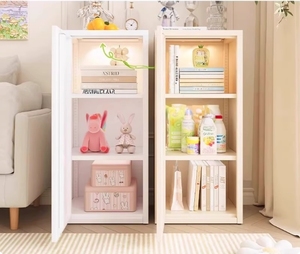 Armario de Almacenamiento de Gran Capacidad, de Hierro, con Puertas Abatibles, para Sala de Estar, Mueble para el Hogar, Diseño Moderno, Altura Ajustable, para Papelería 3 - Product Image 3