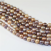 Feimefeirun — perles baroques edison, 10-11mm, couleur mixte, perles naturelles d'eau douce, pour homme