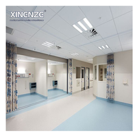Plaques de plafond suspendu en fibres minérales 2x2, acoustiques, résistantes à l'humidité, au feu et à la moisissure