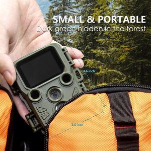 1080P săn bắn ngoài trời Đường Mòn Máy Ảnh HD không thấm nước săn bắn động vật hoang dã <span class=keywords><strong>Scouting</strong></span> trò chơi hồng ngoại ban đêm tầm nhìn giám sát bẫy máy ảnh - Product Image 4