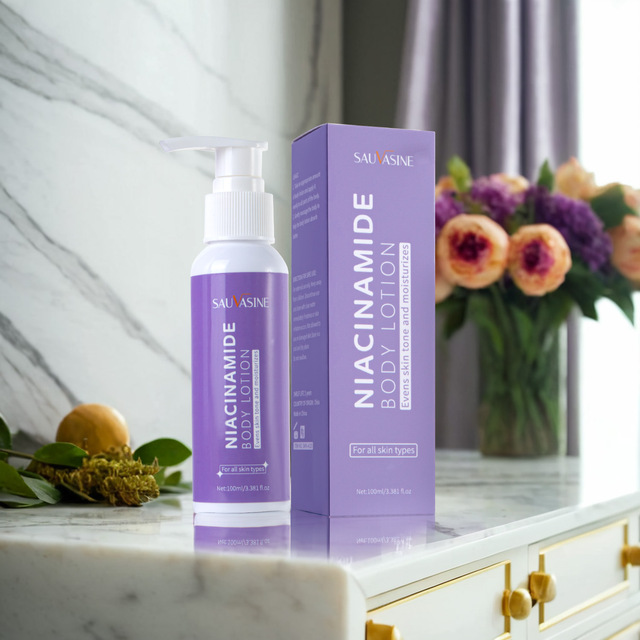 SAUVASINE Skin Care Moisturizing Nourishing Smoothing Brightening Niacinamide Body Lotion 100ml