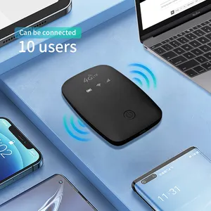 Mini Wifi Sim Khe Cắm Thẻ Repeater Pin Ngoài Trời Di Động Wifi 4G Sim Thẻ Với Pocket Hotspot 4G LTE Wifi Pocket Hotspot Router