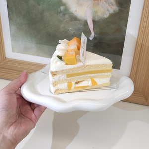 Đĩa Gốm Hình Đám Mây Màu Trắng Thiết Kế Đơn Giản Mới Khay Phục Vụ Để Trang Trí Nhà Cửa - Product Image 5