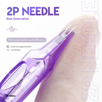 Aiguilles de tatouage en acier inoxydable Mast Pro 0,3 mm, coniques 5 mm, jetables, pour maquillage permanent et cuir chevelu, 20 pièces/boîte, vente en gros