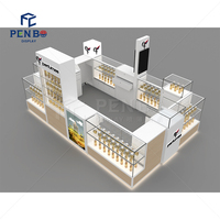 Kustom 3D desain Interior rencana tata letak Parfum Modern Kisok dekorasi pewangi Showroom Showcase