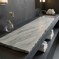TY Factory Direct, Petite dalle de granit gris-blanc moderne, naturelle et écologique, brossée, solution complète pour Shandong Villa Park Kitchen