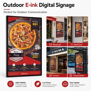 Pantalla Digital de Tinta Electrónica a Todo Color de 40.5 Pulgadas, Cartel de Papel Electrónico para Exteriores, para Publicidad en Centros <span class=keywords><strong>Comerciales</strong></span> y <span class=keywords><strong>Avisos</strong></span> Públicos - Product Image 2