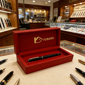 Customizable Eco-Friendly High-End Recycled Materials Hardcover Gift Box Pen Case Herbal Medicine Packaging Box Clamshell Box