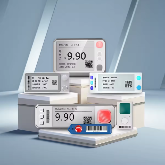 Digital Price Tag E-paper Electronic Shelf Label Digital Price Tag Esl for Supermarkets Four Colours