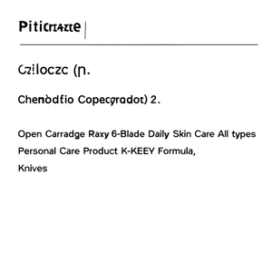 Maquinilla de Afeitar de Cartucho Abierto de 6 Cuchillas para Cuidado Diario de la Piel, Todo Tipo de Piel, Producto de Cuidado Personal, Fórmula K-Beauty - Product Image 2