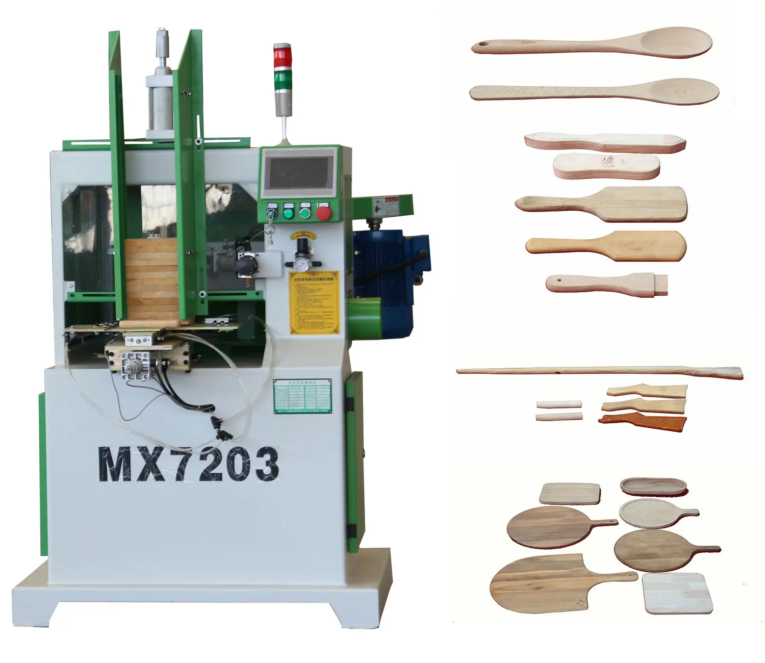 Woodコピーシェイパー機研磨機能CNC木材コピーシェイパー機MX7203