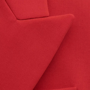 Blazer cintré rouge vif à revers crantés et simple boutonnage pour femme - Collection Costumes & Blazers - Product Image 6