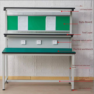 Điện phòng thí nghiệm Bảng di động sửa chữa Bảng lắp ráp điện thoại repairtable ESD bàn làm việc phòng thí nghiệm băng ghế dự bị điện tử bàn làm việc với - Product Image 4