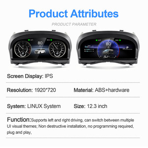 NaviHua สำหรับ Toyota Alphard Vellfire ปี 2015-2022 อัพเกรดรถยนต์ ระบบ Linux Carplay มาตรวัดความเร็วอัตโนมัติ จอ LCD แดชบอร์ด ดิจิตอลคลัสเตอร์ - Product Image 6