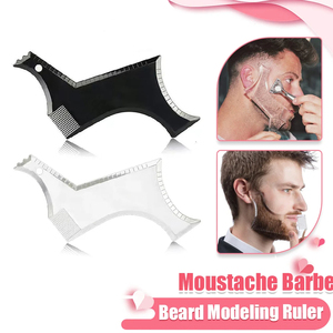 Comb Men <b>Beard</b> Template StylingTool Double Sided <b>Beard</b> Shaping Comb Beauty Tool Shaving Hair Removal Razor Tool for Men - Product Image 4