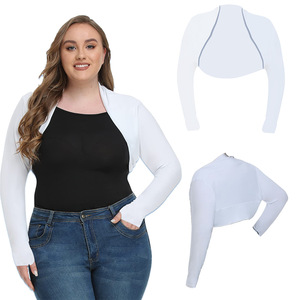 Women Plus Size Cycling Arm Sleeves Solid Color UPF50 UV Protection Outdoor Sports Wear - Product Image 3