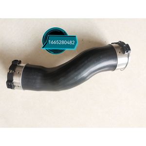 ท่อไอดีของเมอร์เซเดส-เบนซ์ 1665280482 ยางพร้อมแคลมป์สำหรับเปลี่ยนซ่อม - Product Image 1