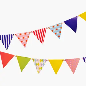 High Quality Creative String Flags Decorative Party Wall Bunting Flags For Kids
