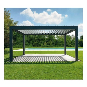 Uso en casa Patio de Aluminio Techo Retráctil Metal bioclimática pérgola jardín Kit de Aluminio 4X3 - Product Image 1
