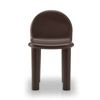 Chaise de salle à manger de jardin en arche en fibre de verre imperméable pour café restaurant contemporain chaises de table à manger d'intérieur pour l'école et l'extérieur