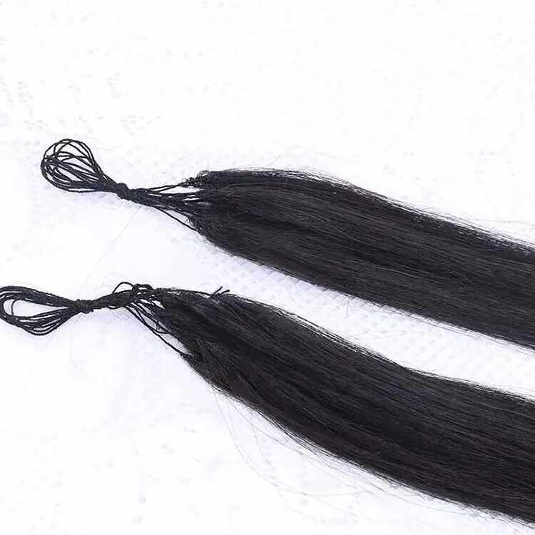 Extensiones de cabello humano para mujer, mechones de pelo natural con plumas de estilo moderno, 100% de densidad, 1g/hebra