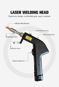 Лазерный сварочный аппарат MEGMEET с воздушным охлаждением, 800 Вт/1200 Вт, ручной, портативный - Product Image 4