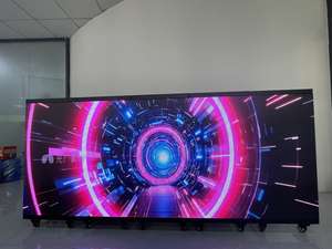 Table de DJ portable à six sections avec LED, présentoir mobile pliable sur roues pour club de musique, bar, festival, scène - Product Image 5