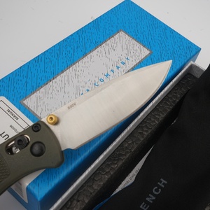 Cuchillos de Bolsillo Tácticos BUGOUT MINI533Custom OEM con Hojas S30V Drop Point para Camping, Mango de Fibra de Vidrio y Nylon, Grado Industrial ODM - Product Image 2