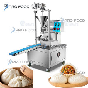 เครื่องทำโมโมะเชิงพาณิชย์ความเร็วสูงเครื่องพับไส้แป้งอัตโนมัติและระบบการขึ้นรูปขนมปังไอน้ำ - Product Image 1