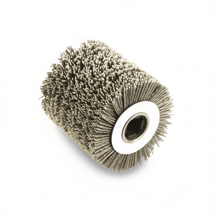 Brosse à trous en nylon Ttake 100x120 mm, tige de 13 mm, 46 brins pour polissage abrasif - Product Image 2