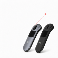 Kit de télécommande de présentation sans fil Air Mouse avec pointeur laser, rechargeable par USB, pour ordinateur, téléviseur, téléphone portable, tablette