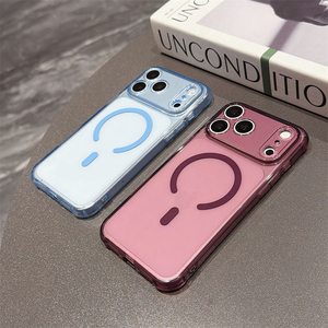 Funda Magnética Transparente de Silicona Suave con Carga Inalámbrica para iPhone 18 Pro Max 17 16Pro Max, Nueva Cubierta Transparente Antigolpes - Product Image 1