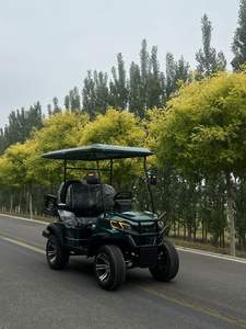 รถกอล์ฟไฟฟ้าพับได้4ที่นั่งแบตเตอรี่ลิเธียม72V สำหรับยก - Product Image 4