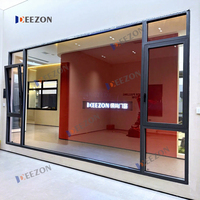 Ventanas Abatibles de Aluminio DEEZON con Gran Visibilidad, Vidrio Resistente a Huracanes y Tormentas, Aislamiento Térmico