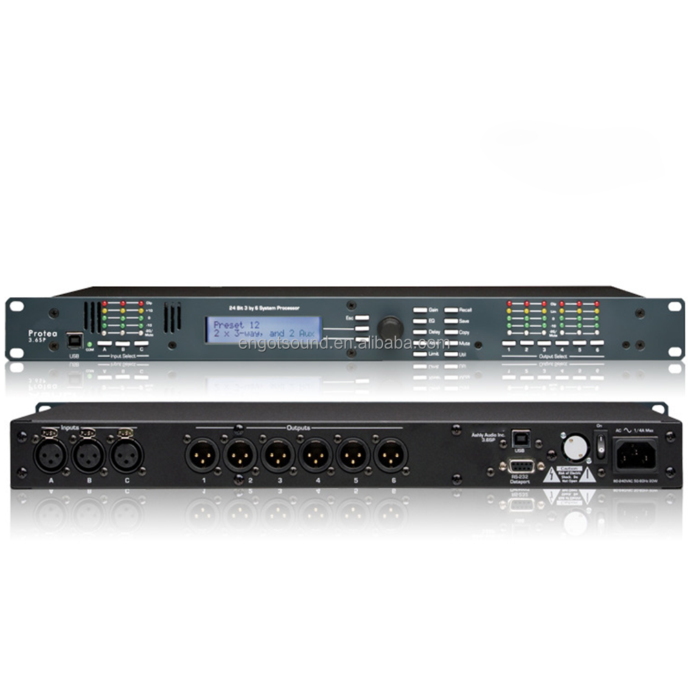 Ashly Protea 3.6SP デジタルスピーカープロセッサー、クリアな音質と