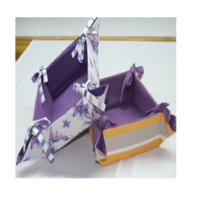 Organizador de Ropa, Juguetes, Libros y Artículos del Hogar, Cestas de Almacenamiento Multiusos Duraderas Hechas con Tela de Lona 100% Algodón - Product Image 4