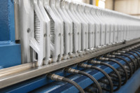 Presse à filtre à plaques et cadres pour la filtration industrielle et la déshydratation des boues