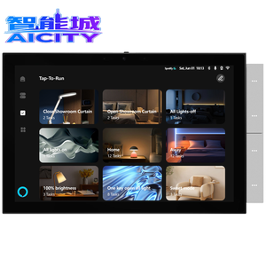 SQ 2026 Panel de Control Central Inteligente de Pared de 10.1 Pulgadas, Controlador de Panel para Hogar Inteligente, Zigbee Wifi Gateway con Alexa Integrada, UE - Product Image 1