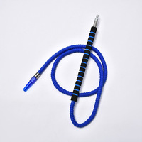 Poignée colorée Embouchure en aluminium Fabrication Shisha Tuyau En Gros Narguilé Tuyau 1.8cm Shisha Tuyau En Gros