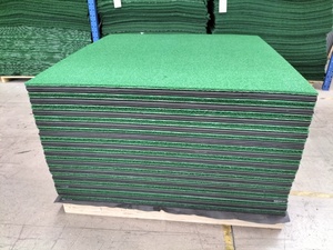 Tapis d'entraînement de golf 3D personnalisé à prix d'usine, tapis de pratique du swing 1500x1500mm, épaisseur 35mm - Product Image 5