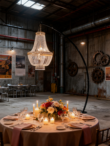 ขาตั้งโคมไฟระย้าแบบถอดได้สำหรับไฟเวที อุปกรณ์ประกอบฉากไฟงานแต่งงาน ตกแต่งเวที/สถานที่จัดงานสำหรับงานอีเว้นท์และงานแต่งงาน - Product Image 5