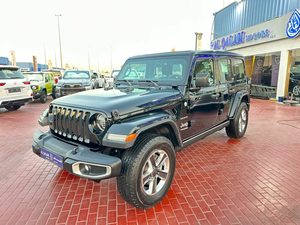 Jeep Wrangler <span class=keywords><strong>Sahara</strong></span> V6 Usado, Limpio y Mejorado, <span class=keywords><strong>Modelo</strong></span> 2020, Color Negro, Listo para Usar - Product Image 3