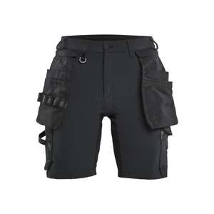 BLAKLADER - 712416459900C46 Pantalones cortos artesanos para mujer 4-Way stretch Black - EAN 7330509922705 PANTALONES DE TRABAJO PANTALONES CORTOS DE TRABAJO - Product Image 5