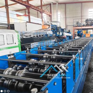 Venta directa de fábrica de alta precisión completamente automática 1025 Metal Steel Decking Floor Roll Forming Machine para Dominica - Product Image 5